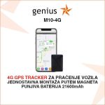 4G GPS TRACKER ZA PRAĆENJE S PUNJIVOM BATERIJOM 21600mAh M10-4G