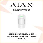 AJAX CombiProtect BEŽIČNI KOMBINIRANI DETEKTOR POKRETA I LOMA STAKLA