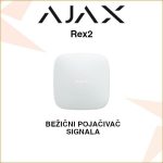 AJAX ReX2 BEŽIČNI POJAČIVAČ SIGNALA S PODRŠKOM ZA FOTO VERIFIKACIJU