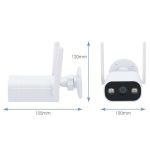 NIVIAN BEŽIČNA TUYA SMART KAMERA 3MP REZOLUCIJE NVS-IPC-02-L - Slika 2