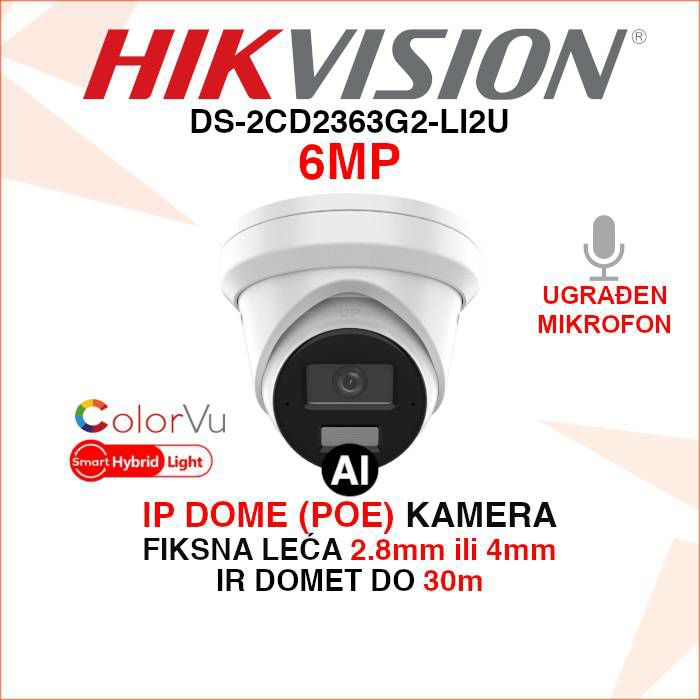 ds-2cd2363g2-li2u-hikvision-6mp-ai-smart-hybrid-light-ip-kam-ds-2cd2363g2-li2u_1 DS-2CD2363G2-LI2U HIKVISION 6MP AI SMART HYBRID LIGHT IP KAMERA - Slika 1