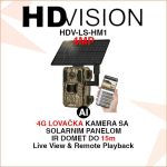 HDVISION 4G KAMERA ZA LOV SA SOLARNIM PANELOM HDV-LS-HM1