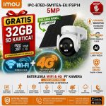 IMOU 5MP SOLARNA 4G I WIFI ROTACIJSKA KAMERA IPC-B7ED-5M1TEA-EU/FSP14
