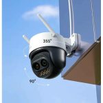 IPC-S7DP-5M0WEZ IMOU CRUISER Z WIFI 3K ROTACIJSKA AI KAMERA S 2 LEĆE - Slika 3