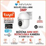NIVIAN 3MP WIFI MINI KAMERA SA AUTO TRACKINGOM NVS-IPC-0S4-L-MINI