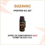 SUZAVAC - PAPRENI SPREJ ZA SAMOOBRANU PFEFFER KO JET 40ml