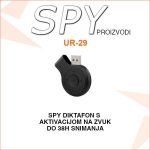 SPY DIKTAFON S AKTIVACIJOM NA ZVUK, SNIMANJE DO 38h UR-29